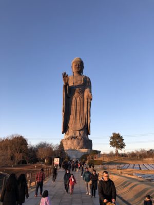 2020年！明けましておめでとうございます！牛久大仏へ。